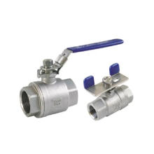 Stainless Steel Ball Valve with Handle Lock